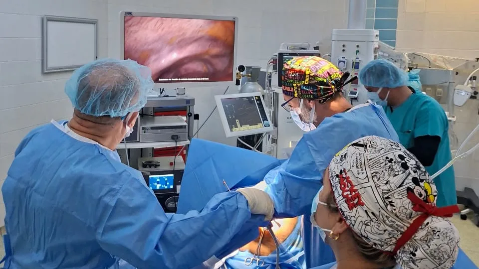 Oyala's first minimally invasive surgery